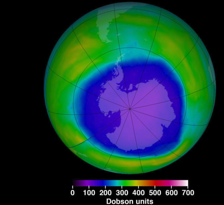 臭氧层破洞又开始变大