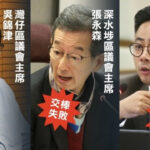 香港区议会选举，建制派大败 –  核心人士：人祸