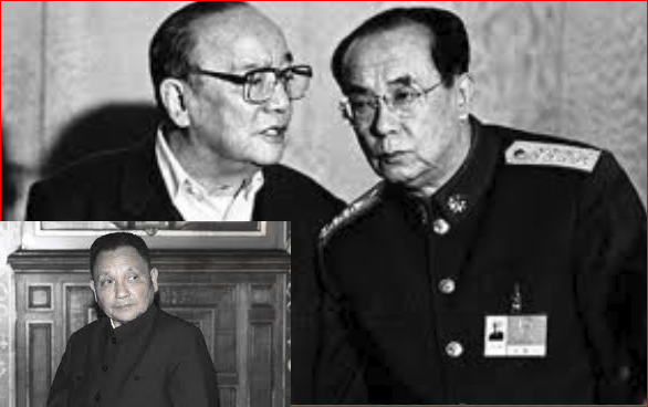 杨白冰，杨尚昆，邓小平