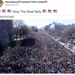 支持川普 - stop the steal rally