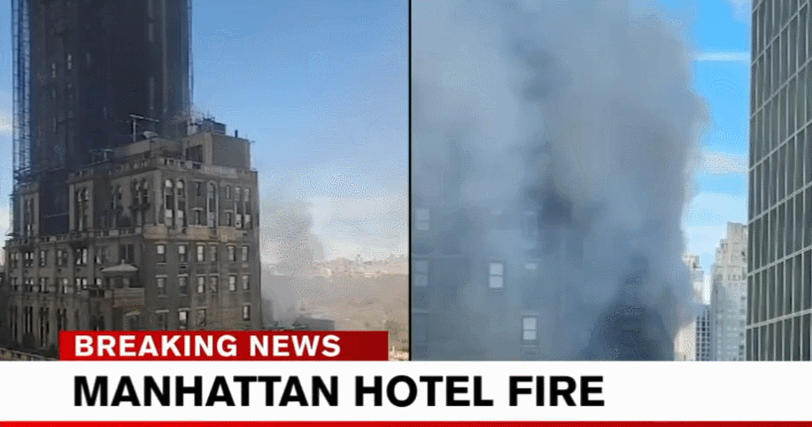 郭文贵被捕后，其纽约住处大楼突然起火