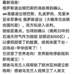 俄罗斯承认战败，全面撤出被占乌克兰领土；20年石油出口作为战争赔偿