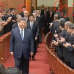 习近平已被认定为孤家寡人, 满场的黑衣人保镖