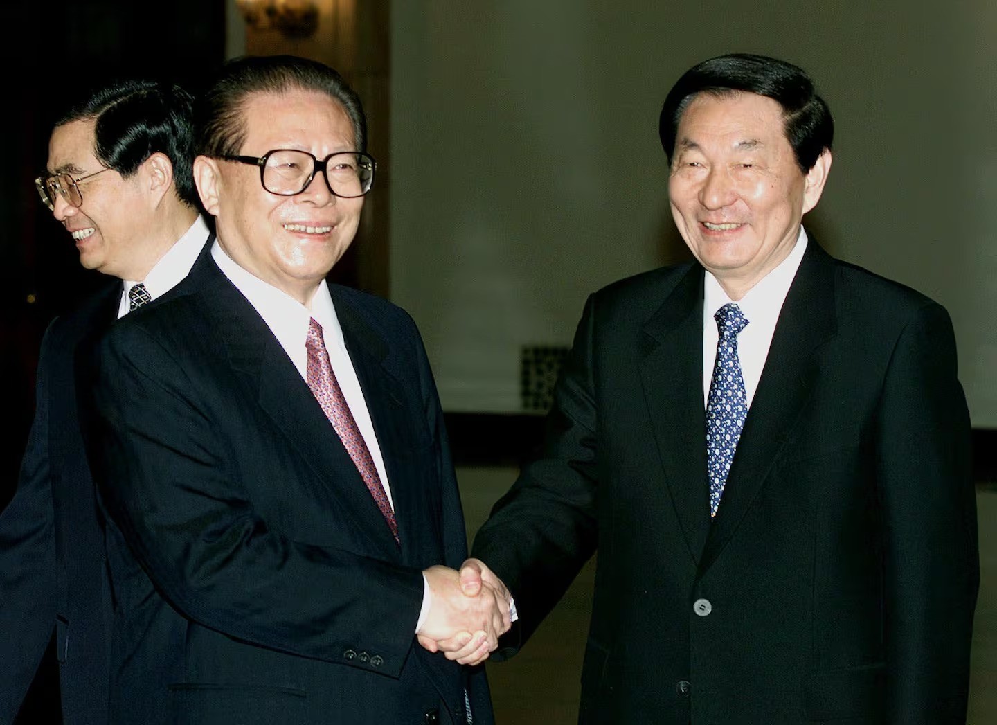 江泽民朱镕基胡锦涛