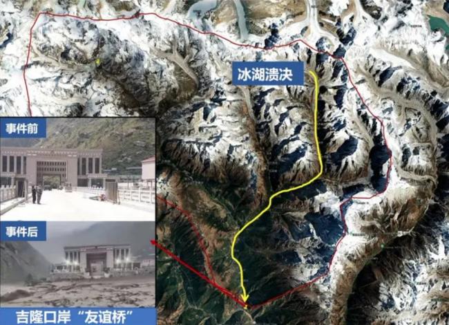 不是冰川崩塌，最新影像曝尼洪灾真正原因？