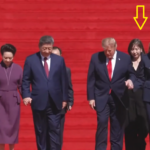 习明泽露出真容，为川普夫妇翻译，民选总统有这个底气